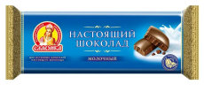 Плитка Настоящий молочный шоколад 200г Славянка, шт