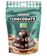 Финики с миндалем в темном шоколаде без добавления сахара 100г Chocodate