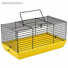 ТОВАР ПО ПРЕДЗАКАЗУ! 4500976 Клетка-мини для грызунов "Степка", без наполнения, 27 х 15 х 13 см, микс цветов