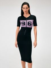 387983 CONCEPT CLUB Платье черный принт