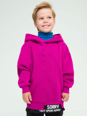 BFNK3297/2 Толстовка для мальчиков Малиновый(25) Pelican