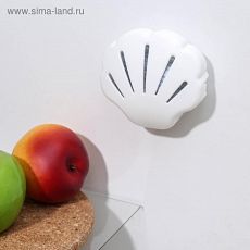 5243900 Поглотитель запаха для холодильника «Ракушка», 9,5×8,5×3 см, цвет МИКС
