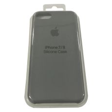 Силиконовый чехол для iPhone 7/8 угольный