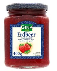 Варенье клубничное Gina Fruchtaufstrich Erdbeer 400 гр
