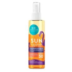6176 Гиалурон. солнцезащ. спрей SPF 30, 190мл/12шт Глобал Био Косметик