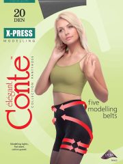 X-PRESS 20 Conte elegant Колготки Bronz;Shade;Grafit;Natural;Mocca;Nero