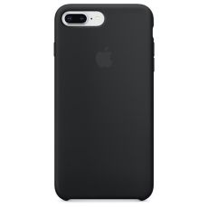 Силиконовый чехол для iPhone 7 Plus / 8 Plus черный (Black)