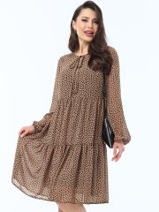 507516 DStrend Платье Коричневый