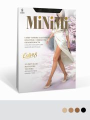 ESTIVO 8 (NUDO) Minimi Колготки Abbronzante (Коричневый);Caramello (Бежевый);Daino (Бежевый);Nero (Черный)
