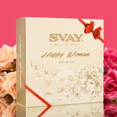 4795144 Чайное ассорти SVAY Happy Woman, пирамидки, 54 г