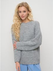 Джемпер женский 7242-40318 св. серый меланж BE YOU