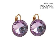 Серьги с кристаллами Swarovski