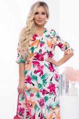 П8814 Платье LADY TAIGA Молочное