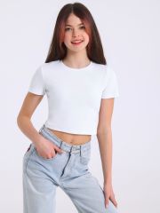 499740 Апрель Футболка белый