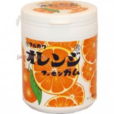 270134 Marukawa Marble Orange Жевательная резинка Апельсин 130 гр (банка)