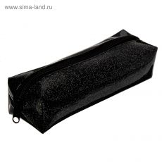 3407687 Пенал мягкий, 1 отделение, объёмный, 60 х 195 мм, К-621, черный