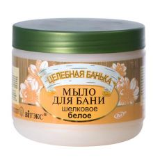019690  Vitex ЦЕЛЕБНАЯ БАНЬКА. Мыло для бани «Белое шелковое», 500 мл