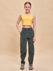 GWP3292 Брюки для девочек Хаки(47) Pelican
