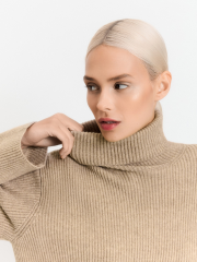 10200320125 Свитер жен. Tiempo кофейный CONCEPT CLUB Women