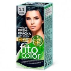 Fitocolor тон 1.1 Иссиня-черный 115мл (20шт.) Глобал Био Косметик
