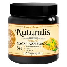 Маска для волос Compliment Naturalis 3 в 1 С Горчицей 500 ml