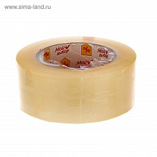 ЦЕНА ЗА 6 ШТ! 1268208 Клейкая лента прозрачная 48 мм * 132 метра * 50 мкм