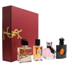 Подарочный набор Ysl edp 4x30 ml красный