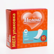 7994488 Прокладки «Милана» Classic soft Light, 80 шт