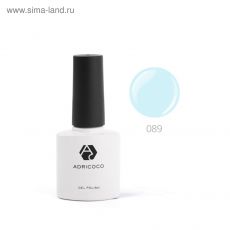 4734661 Цветной гель-лак ADRICOCO №089 светло-голубой, 8 мл