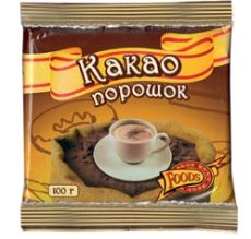 BEST FOODS Какао-порошок 100 г в мягкой упаковке
