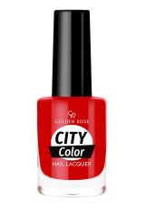 Лак для ногтей GR City Color Nail Lacquer (0-100) Алый (043)
