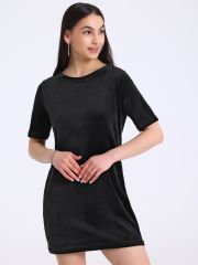 497447 Апрель Платье черный
