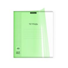 ЦЕНА ЗА 5 ШТ! Тетрадь 48 листов в клетку ErichKrause CoverPrо Neon 