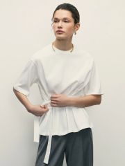514948 ZARINA Футболка белый