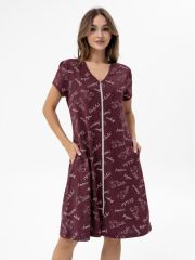 334472 Binita Халат Бордовый