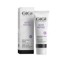gg11592 Nutri Peptide 10% Glycolic Cream Крем дневной с 10% гликолиевой кислотой для всех типов кожи, 50мл GIGI