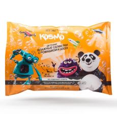 028030 Витэкс Kosmo Kids. Детские влажные салфетки с ромашкой и алоэ, 15шт