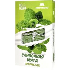 Мармелад сливочный «Marmeco» без сахара мята со сливками 180г
Арт.: marme-myata