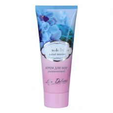 024624 Liv Delano Fleurs de France. Крем для ног увлажняющий Бархат фиалки, 75г