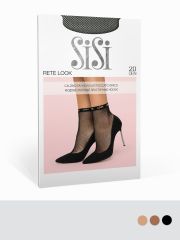 calz. RETE LOOK носки SiSi Носки Nero (Черный);Daino (Бежевый)