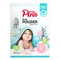 Baby Pino Мыльный порошок для стирки детского белья гипоаллергенный 0+ / Laundry Detergent Blue, автомат, 400 г