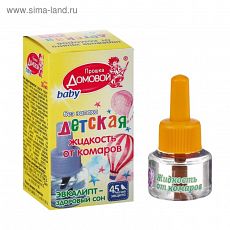 846255 Жидкость от комаров детская СПОКОЙНОЙ НОЧИ МАЛЫШ с экстрактом эвкалипта