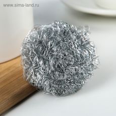 ЦЕНА ЗА 2 ШТ! 4352155 Губка для мытья для посуды «Спираль», 15 гр