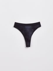 RIB with MESH LBR 2496 Conte elegant Трусы black tie dye
