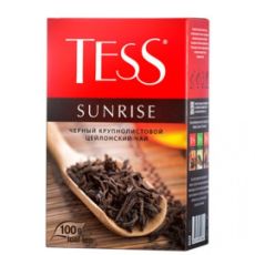 Чай Тесс Sunrise чёрный 100 гр