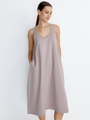 486793 Omsa Платье Cappuccino (Коричневый)