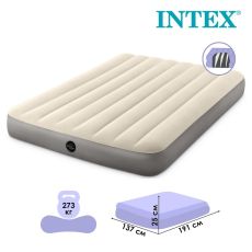2808957 Матрас надувной Deluxe Full, 137 х 191 х 25 см, 64102 INTEX