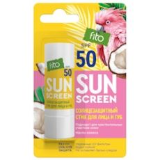 0867 Солнцезащ. стик д/лица и губ SUN SCREEN SPF 50 4,5г/24шт Глобал Био Косметик
