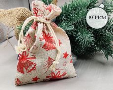 Подарочный мешочек Новогодний