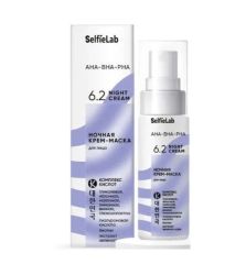 033634  SelfieLab AHA-BHA-PHA. Крем-маска для лица ночная, 50 г